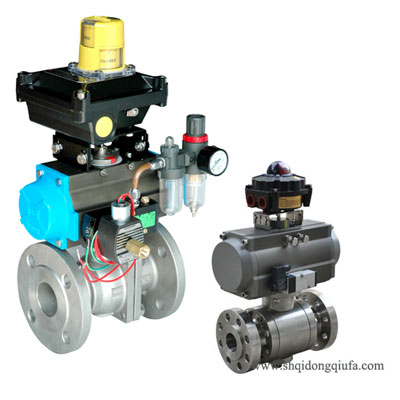 耐高溫金屬硬密封氣動(dòng)球閥