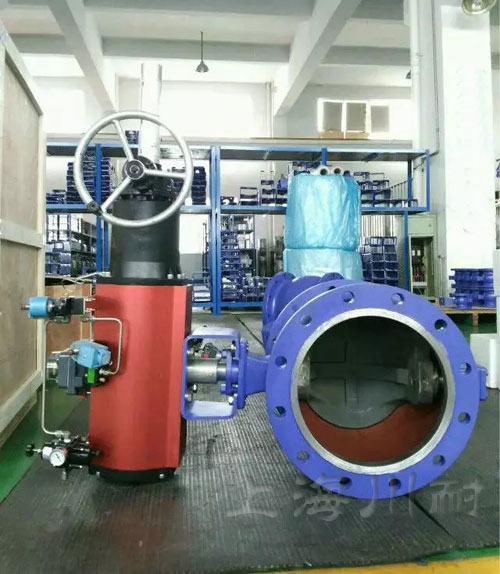 高耐磨硬質合金密封氣動V型調節球閥